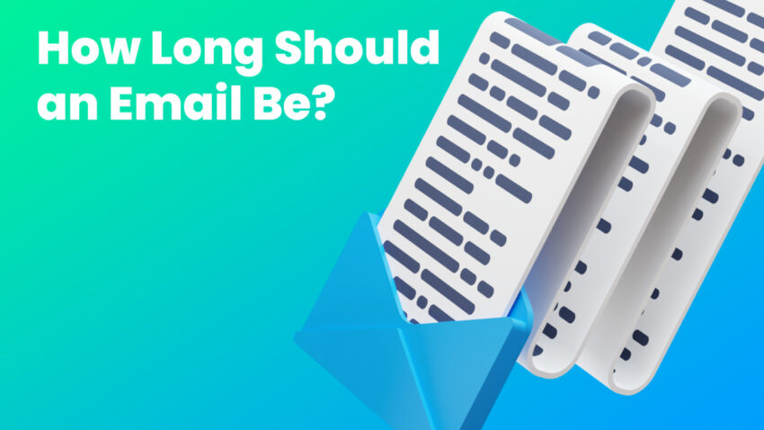 How long should your email be? (Email experts weigh in)