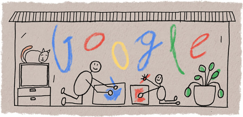 Google Fathers Day Doodle