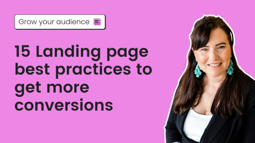 15 Landing page best practices to get more conversions